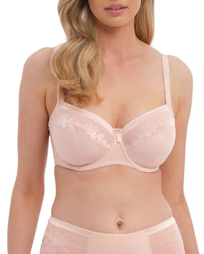 Fantasie Women's Illusion Underwire Side Support Full Coverage Bra, Natural Beige, 38 FF UK