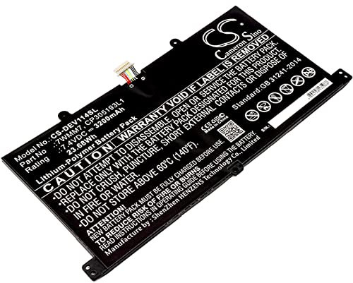 VINTRONS 7WMM7, CP305193L1, DL011301-PLP22G0 Replacement Battery for DELL CFC6C, D1R74, Venue 11 Pro Keyboard Dock,