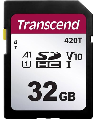 Transcend TS32GSDC420T SD Card 32GB v30 Video Speed Class