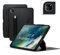ZUGU CASE Funda Protector para iPad Air 13 Pulgadas (M3 2025 / M2 2024) y Pro 12,9 (3.ª/4.ª Gen.), 10 Ángulos de Visión Ajustables, Carga Inalámbrica del Stylus, Auto Reposo/Activación [Stealth Black]