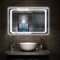 Xinyang 800x600 Bathroom Wall Mirror with LED Lights,with Demister Pad,Touch Sensor,IP44,Landscape or Portrait