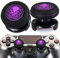 Playrealm FPS Bâton Prises de Pouce Thumbstick Grip et Prolongateur Impression Caoutchouc Silicone Poignée Couvrir 2 ensembles pour Manette PS5 Dualsenese et PS4 (Secret De Cthulhu)
