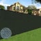 Sunnyglade 5 feet x 50 feet Privacy Screen Fence Heavy Duty Fencing Mesh Shade Net Cover for Wall Garden Yard Backyard (5 ft X 50 ft, Green)