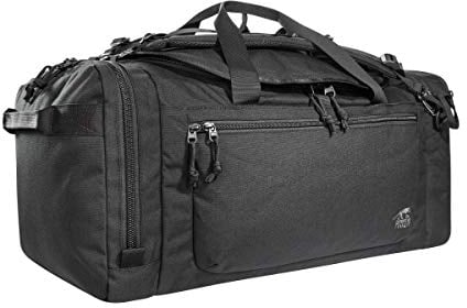 Tasmanian Tiger TT Officers Bag 58L Taktische Einsatz-Tasche Reise-Tasche mit Tragesystem zur Verwendung als Rucksack und Molle-Klett im Innenbereich, Schwarz