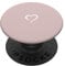 PopSockets Pop Grip:Rosa Sand handgezeichnetes Herz Minimalistische Liebe PopSockets mit austauschbarem PopGrip
