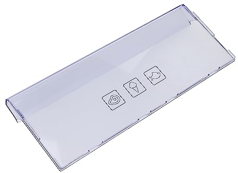 sparefixd Maniglia frontale per cassetto superiore/centrale per frigorifero e congelatore Beko BCFD173