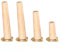 JIAJUTUI001 Pieds de Meubles en Bois,Pieds de Canapé,Pieds de Table en Bois Coniques Obliques Pieds de Remplacement avec Plaque de Montage pour Table Armoires Canapé 4 Pièces (5cm(2in))