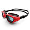 AqtivAqua Gafas Natacion MINI-DX Niño Niña Gafas Piscina Niños (Rojo, Claro)