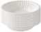 Clearly Disposable Bowls, Pack of 250 Paper Bowls, Bowls Suitable for Microwave and Freezer, Disposable Serving Bowls for Party Food, Snacks, Pet Food and More, White Bowls for Home and Business Use