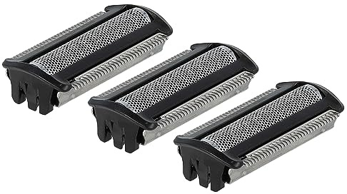 vhbw 3X Ersatz-Scherköpfe kompatibel mit Philips BodyGroom S5000 BG50xx Elektrorasierer