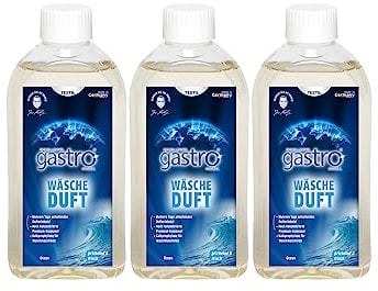 Schilling's gastro Global Wäscheduft für die Waschmaschine - Geruchsentferner mit Wäscheparfüm für die gesamte Waschladung- 3x500ml (Ocean Duft)