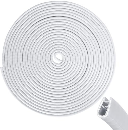 Storystore Car Door Edge Guards (20M) Universal Fit U Shape Edge Trim Rubber Seal Car Door Edge Protector, Car Door Protector Door Edge Protector Strip Fit for Most Cars (white)