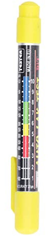Paint Thickness Tester Portable Quicker Measurement Coating Thickness Test Pen Car Body Damage Detector Pen Automotive Car Paint Tester with Magnetic Tip