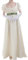 FCCAM Robe Regency Jane Austen pour femme - Longue robe vintage - Robe de bal victorienne avec gants - Taille empire, beige, L