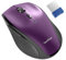 TechRise Kabellose Silent Maus - 4800 DPI Optisch Leise 2.4G Ergonomisch, 30 Monate Batterie, 6 Tasten, Tragbar für Laptop, PC, Windows, Mac, Chromebook (Lila)