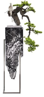 Springbrunnen Für Den Innen- Und Außenbereich, Gartenwasserbrunnen – 62,2 Zoll, Moderne, Bodenstehende Hofdekoration – Geeignet Für Deck, Terrasse, Veranda, Wohnzimmer Und Teestube, Outdoor-Wasserbru