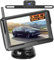 Inefala Telecamera Retromarcia Senza Fili con Monitor HD IPS da 5 Pollici, Targa Retrocamera per Auto Visione Notturna IP69 Impermeabile Telecamera Posteriore per Auto Camion SUV Furgoni