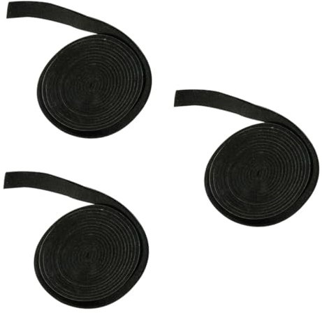 OFFSCH 3rollen Hochtemperaturbeständige BBQ-Dichtung Selbstklebendes Flammhemmendes Gasket Für Grill Und Ofen Lange Praktische Abdichtung Für Outdoor-Camping Und BBQ-aktivitäten