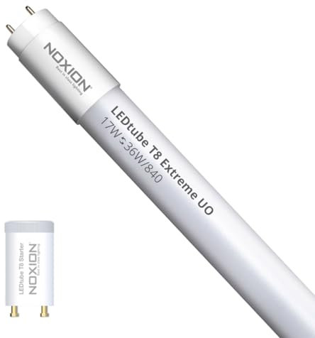 Noxion LED Röhre T8 Avant Extreme (EM/Mains) Ultra Output 15.9W 2550lm - 840 Kaltweiß | 120cm - Ersatz Für 36W