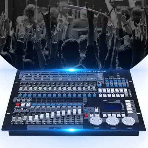 Dmx 512-Konsole - 96-Kanal-Dimmen, 1024-Controller FüR BüHnenbeleuchtung, Lichtbibliothek Im R20-Format, Speicherung Von 60 Wiederholungsszenen, P/T, Rgb, Cmyk, Gobo Und Andere Grafiken