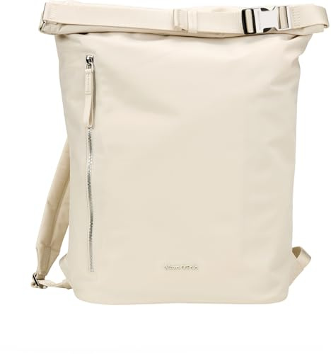 Marc OߴPolo Damen Rucksack mit verstellbaren Schulterriemen mit Außenfach, Beige (Natural Stone), One Size