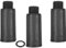 Qusedwey 3Pcs Oil Cap Plug Air Compressor Parts for E100087 Black Thread M15 1.50mm Air Compressor Oil
