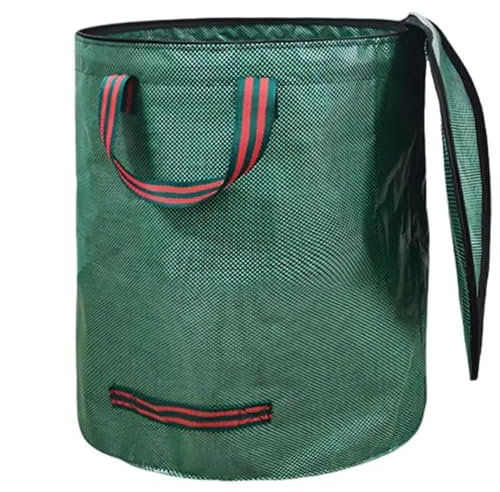 VNSMM Sacs de Jardin Sac Dechets Sacs de débris de Cour réutilisables, Poubelle Robuste de capacité de Feuilles avec poignées pour Feuilles de Jardin(300L)