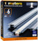 ClarivantiLED 1m×6 Profilé LED Encastrable 1m Aluminium pour Ruban LED Goulotte Diffuseur Rail Plafond Couvercle Transparent, Profilé Transparent pour Bande LED plinthe