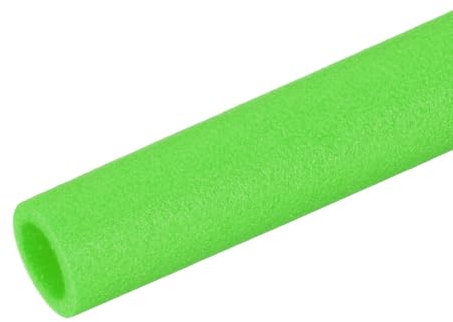 PATIKIL Pipe Insulation Foam Tube, Pool Noodles Foam Tubing Covers 1-1/4 (32mm) ID x 3.3FT x 2-1/16 OD for Swimming Pool Handle Heat Preservation Protective Sleeve, Green