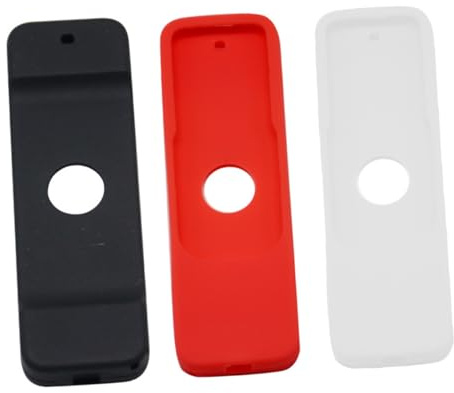 ELAYARD - Carcasa de silicona para mando a distancia, funda protectora antideslizante y funda práctica, silicona, color aleatorio, protección antiarañazos y golpes, color aleatorio