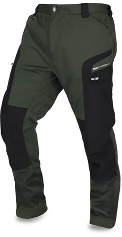 PUMA Workwear ProOne Alpine gefütterte Hosen Herren - Outdoor Hosen für Herren - Winddicht & Wasserabweisende Softshellhose - Elastische Arbeitshose Wanderhose Herren Winter