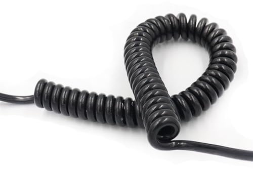 ELILANEY Cavo elettrico telescopico a spirale a 10 conduttori 15AWG 1,5 mm2 Cavo a molla estensibile allungare(Stretch 10 Meters)