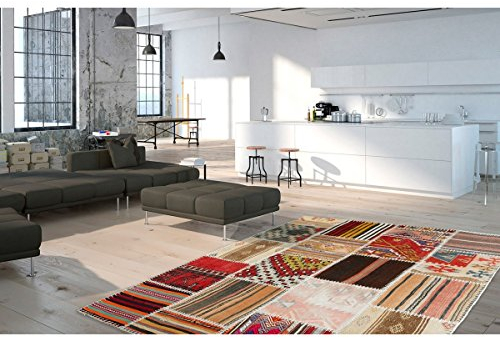 Obsession My Loft- Teppiche, Wolle-Viskose-Mischung, Silber, 120 x 170 cm