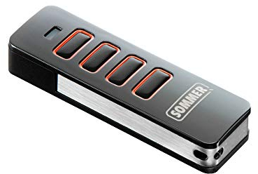 SOMMER Trasmettitore manuale a 4 comandi Pearl Vibe 868,95 MHz per porte estive