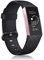 AK Compatible for Fitbit Charge 3 / Charge 4 Special Edition Strap, Charge 3 Straps Adjustable Replacement Sport Accessory Wristband for Fitbit Charge 3 (A Black, S)