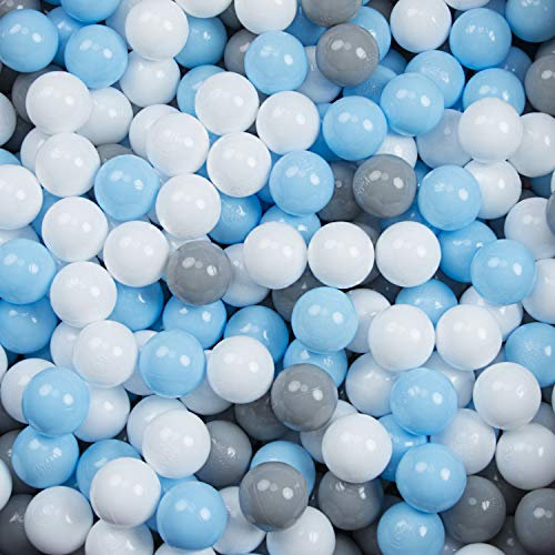 KiddyMoon Bälle für Bällebad 6cm Baby Spielbälle Kinder Plastikbälle Made In EU