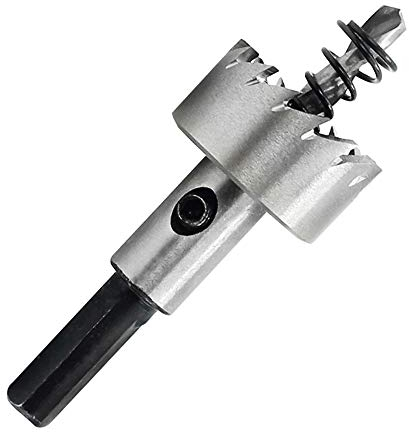 TF HSS Acero inoxidable carburo cementado cortador de sierra perforadora HSS Sierra perforadora corona circular broca espiral adecuado para cortar plástico, madera, metal, acero