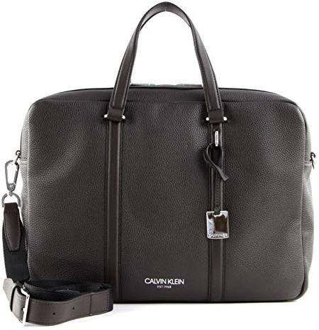Calvin Klein CK Laptop Bag Dark Brown