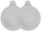 Tapón Universal de TPR para el desagüe de la bañera, 2 Pack, la Ducha y el Fregadero de la Cocina, Tapón de Drenaje Desmontable, 13 cm de diámetro, para Agujeros de desagüe de hasta 90 mm