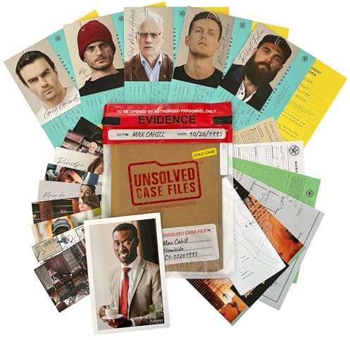 Unsolved Case Files | Cahill, Max - Cold Case Murder Mystery Game - Can You Solve The Crime?