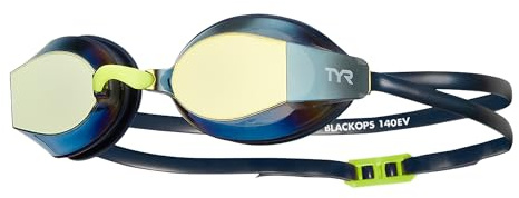 TYR Blackops 140 Ev Racing Mirrored Swim Goggles Adult Fit BLACKOPS 140 EV RACING SPECCHIATO ADULTO FIT Unisex - Adulto (Pacco da 1)
