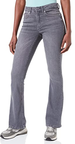 ONLY Women's ONLBLUSH MID Flared TAI0918 NOOS Jeans, Grey Denim, M / 30L