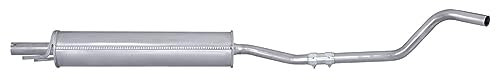 HELLA 8LC 366 024-741 Mittelschalldämpfer - Easy2Fit® Kit - mitte - zweiteilig - Set mit Anbauteilen - für u.a. VAUXHALL CORSA II (C)