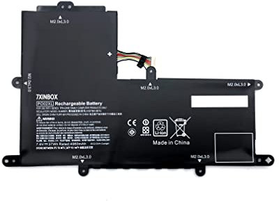 7XINbox 7,6V 37WH PO02XL Batterie de rechange pour HP Stream 11series 11-R 11-R010NR 11-R010NR 11-R 11-R014WM