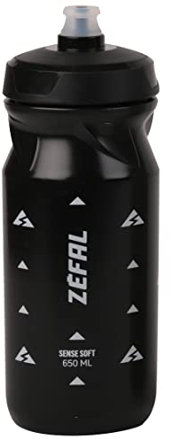 ZEFAL Unisex Sense Soft 65 Water Bottle, Black, 650ml UK