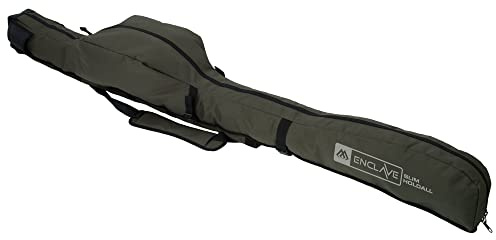 Mikado Enclave Slim 3 Kammern gepolsterte Rutentasche Rutenfutteral 12FT 2,0m