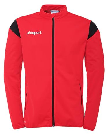 uhlsport Unisex Squad 27 Classic Sport-Jacke, Rot/schwarz, M EU