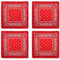 TNSRAY Bandana 100% Baumwolle, Biker Motorbike Bandana Head Scarf Paisley Pattern, Taschentücher für Mode und Sport Multifunktions Halstuch, Einzigartiges Design Halstuch, Kopf, Puppe Halstuch