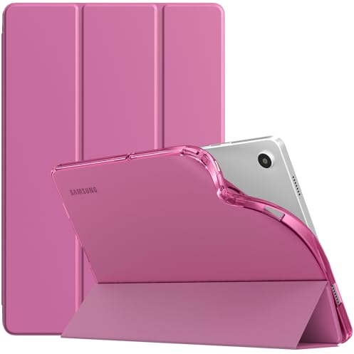 TiMOVO Case for Samsung Galaxy Tab A9+/A9 Plus 11 2023, Slim Soft TPU Translucent Frosted Back Protective Cover for Galaxy Tab A9+ Tablet SM-X210/X216/X218, Auto Wake/Sleep, Pink Purple