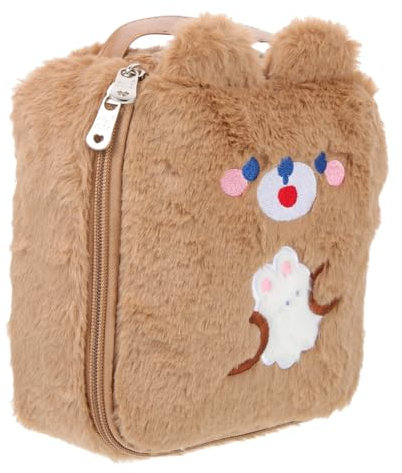KOMBIUDA Pochette Pour Serviettes Hygiéniques Trousse De Voyage Pour Cosmétiques Design À Fermeture Éclair Pour Femmes Rouge À Lèvres Écouteurs Pour Les Règles